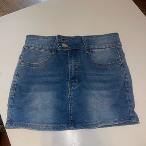 Mini y2k Denim skirt